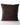 coussin lin lavé charbon surjet doré - apotheca