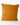 coussin lin lavé jaune fauve surjet doré - apotheca