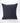 coussin lin épais bleu nuit bastide