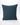 coussin lin lavé vintage bleu légion empreinte