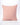 coussin lin lavé vintage rose nude empreinte